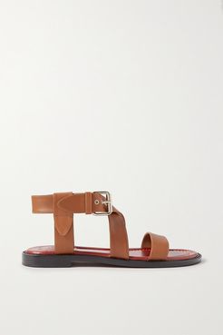 Aria Leather Sandals - Tan