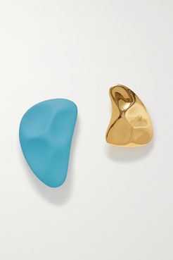 Clausina Coated Gold-plated Earrings