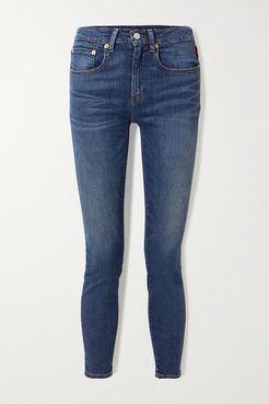 Fern Mid-rise Skinny Jeans - Blue