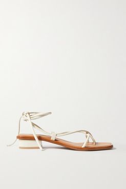 Ara Leather Sandals - Cream