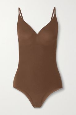The Outer Shaping Bodysuit - Light brown