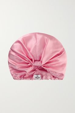 Silk Hair Wrap - Pastel pink