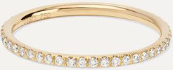 Thread 18-karat Gold Diamond Eternity Ring
