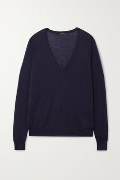 Cashmere Sweater - Navy