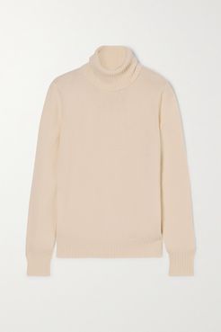 Cashmere Turtleneck Sweater - Cream
