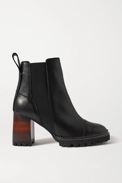 Leather Chelsea Boots - Black