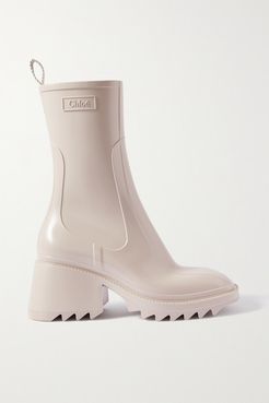 Betty Rubber Boots - Beige