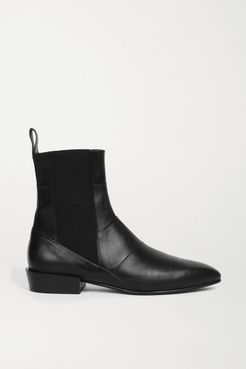 Dree Leather Chelsea Boots - Black