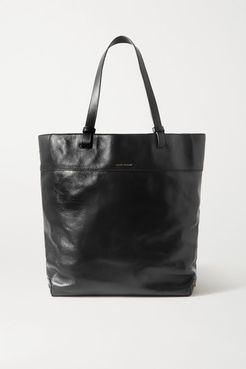 Seyroh Large Studded Leather Tote - Black