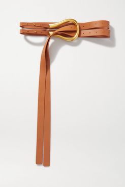 Leather Belt - Camel