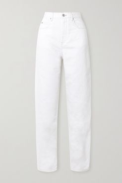 Corsy High-rise Jeans - White