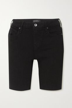 Toure Denim Shorts - Black