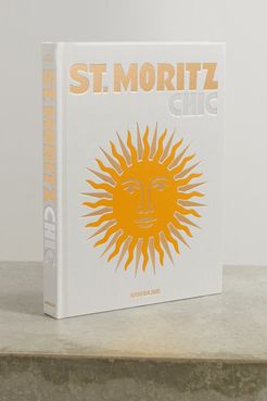 St. Moritz Chic By Dora Lardelli Hardcover Book - White