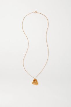 Year Of The Monkey Gold-plated Necklace