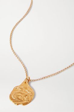 Year Of The Snake Gold-plated Necklace