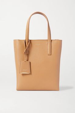 Anouk Small Textured-leather Tote - Tan