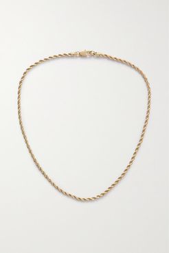 Rope Gold-plated Necklace