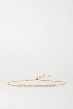 Let It Slide 10-karat Gold Diamond Bracelet