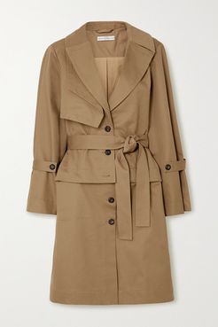 palmer//harding - Cebus Convertible Cotton-drill Trench Coat - Tan