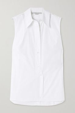 Talla Cotton-poplin Shirt - White