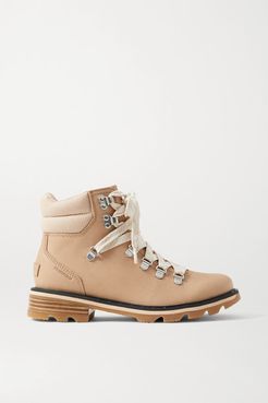 Lennox Hiker Waterproof Brushed-leather Ankle Boots - Sand