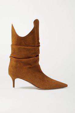 Tate Suede Ankle Boots - Tan