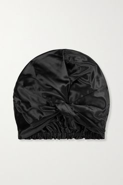 Pure Silk Turban - Black