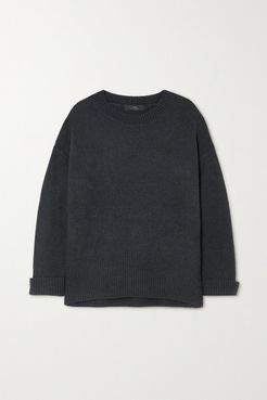Knightsbridge Cashmere Sweater - Anthracite