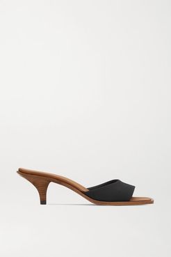 Cygnus Canvas Mules - Black