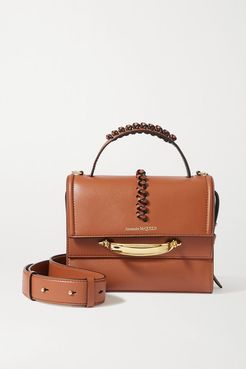 The Story Braided Leather Shoulder Bag - Brown