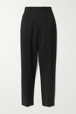 Piper Woven Straight-leg Pants - Black