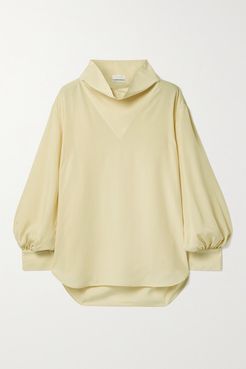 Patricia Cupro Blouse - Cream