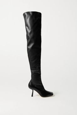 Mire 85 Leather Over-the-knee Boots - Black