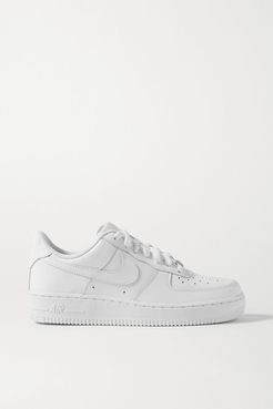 Air Force I Leather Sneakers - White