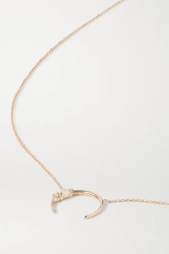 Chroma 10-karat Gold, Diamond And Opal Necklace