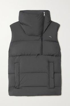 Varuna Quilted Shell Down Vest - Black