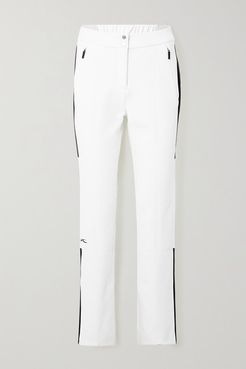 Sella Jet Two-tone Bootcut Ski Pants - White