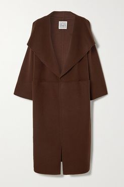Annecy Wool And Cashmere-blend Coat - Brown