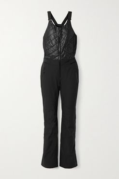 BOGNER FIREICE - Ivie-t Ponte-trimmed Ski Suit - Black