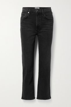 Wilder High-rise Straight-leg Jeans - Black