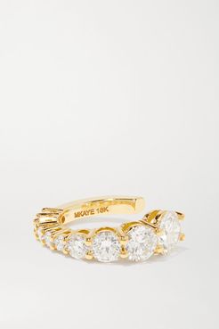 Aria 18-karat Gold Diamond Ear Cuff