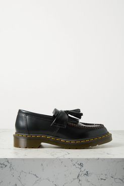 Dr. Martens Tasseled Leather Loafers - Black