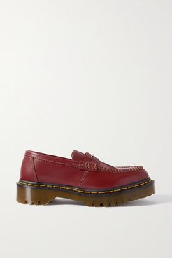 Dr. Martens Leather Loafers - Burgundy