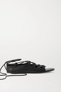 Gilli Leather Sandals - Black