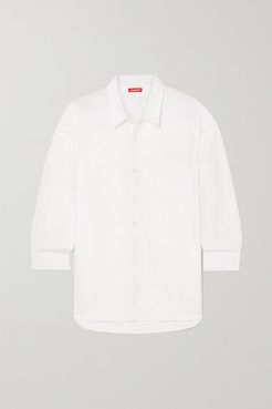 Cotton-poplin Shirt - White