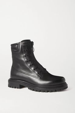 Kicks 35 Leather Ankle Boots - Black
