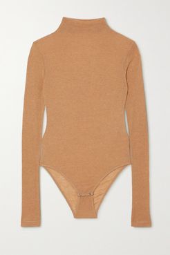 Tencel-blend Bodysuit - Camel