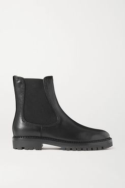 Carmine Leather Chelsea Boots - Black