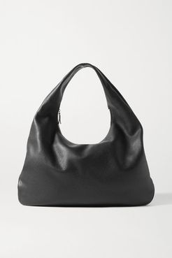 Everyday Textured-leather Shoulder Bag - Black