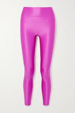 Center Stage Stretch Leggings - Pink
